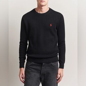 Unisex Black Polo Ralph Lauren Sweater